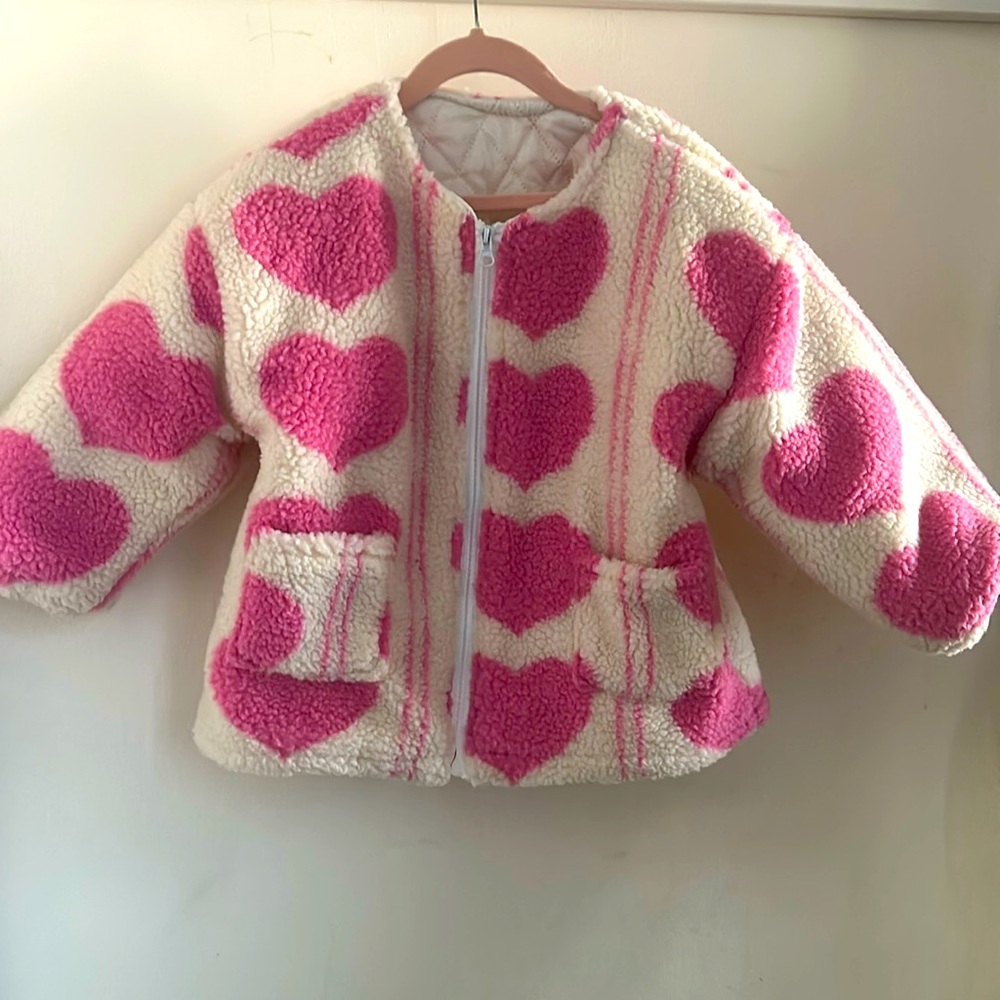 Lola and the boys cute Valentine’s Day jackets